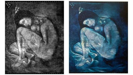 Inteligência artificial descobre pintura "escondida" de Pablo Picasso