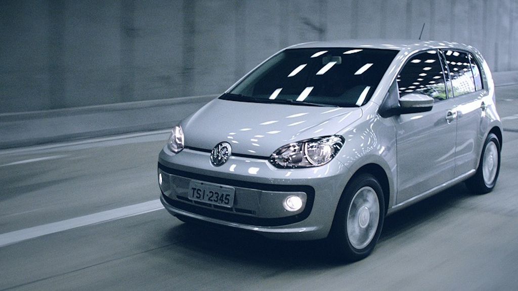 VW Up visto de frente