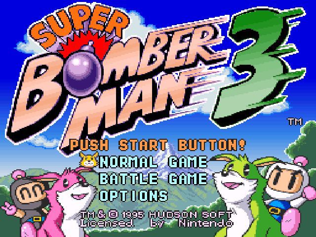 SUPER BOMBERMAN 3 free online game on