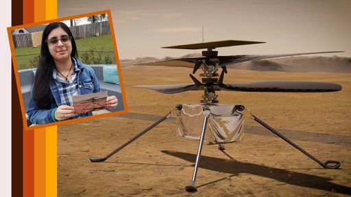 Helicóptero da NASA que vai para Marte ganha nome escolhido por uma adolescente