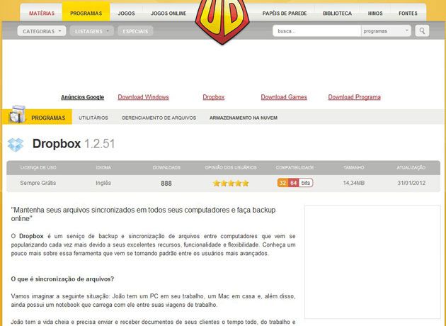 Download do Dropbox Download do Dropbox