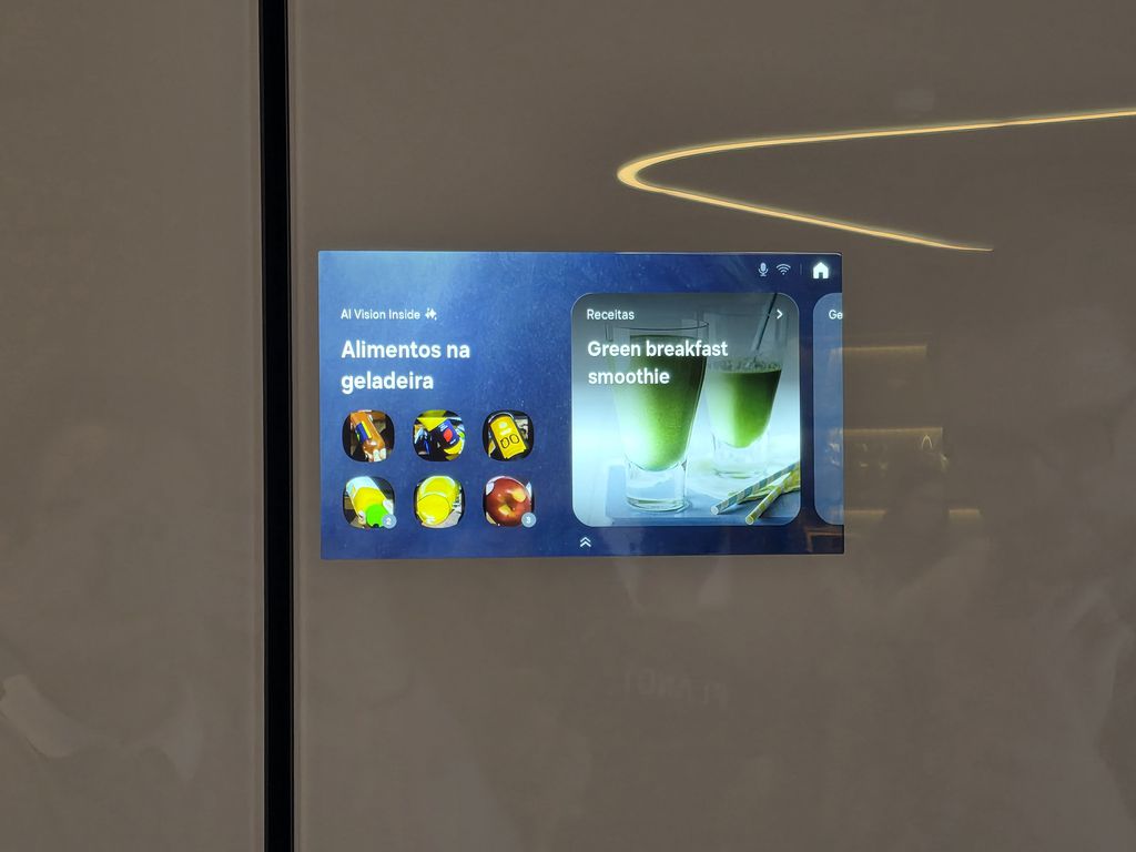 geladeira samsung com tela