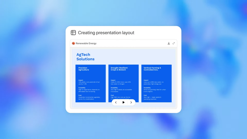 Agente do ChatGPT pode ajudar a criar apresentações, planejar reuniõs e mais (Imagem: Reprodução/OpenAI)