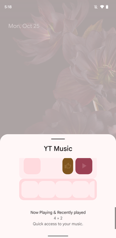 YouTube Music Widget 4