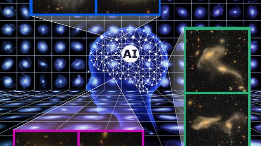 Com inteligência artificial, pesquisadores encontram 560 mil galáxias em imagens