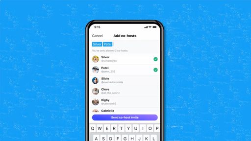 Twitter Spaces expande capacidade das salas e ganha "coanfitrião"