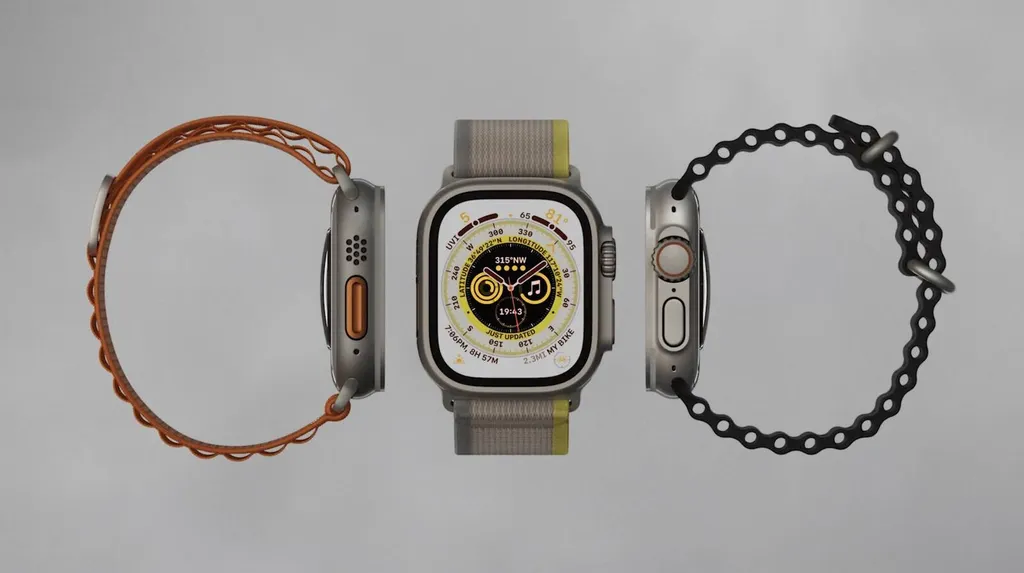 O Apple Watch Ultra é focado em atletas mais aventureiros (Imagem: Divulgação/Apple)