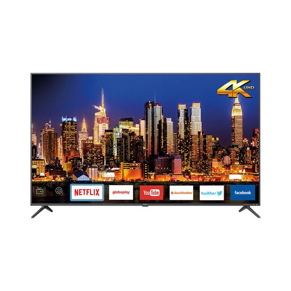 Smart TV LED 58" Philco TV PTV58F80SNS Ultra HD 4K 4 HDMI 2 USB Preta | Carrefour
