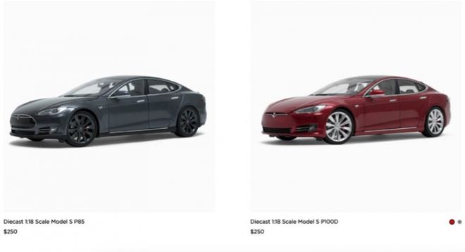 Tenha uma réplica do seu carro da Tesla na sua estante (Imagem: Divulgação / Tesla)