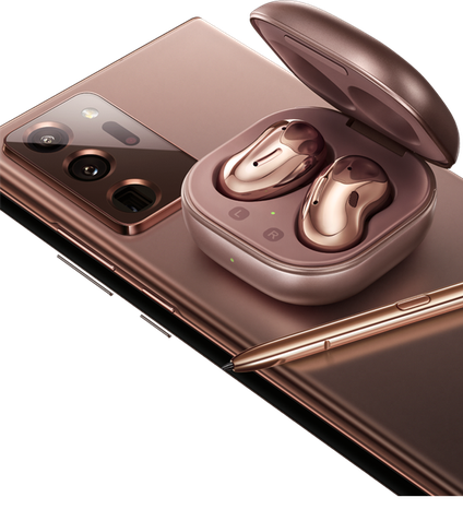 Samsung Galaxy Note20 e Galaxy Buds Live