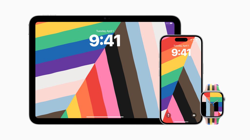 Apple Watch Pride LGBTQ+ wallpapers pulseira