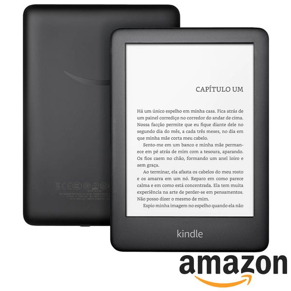 E-reader Amazon Kindle 10ª Geração com 6”, 8GB com Iluminação Preto