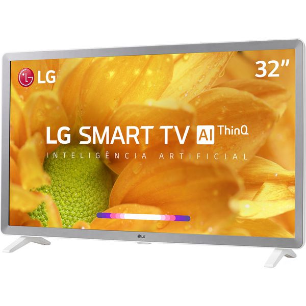 Smart TV LG Led 32'' 32LM620 HD Thinq AI Conversor Digital 3 HDMI 2 USB Wi-Fi
