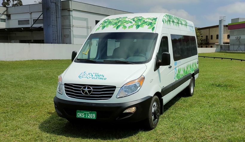 JAC iEV750 VIP - Van 100% elétrica