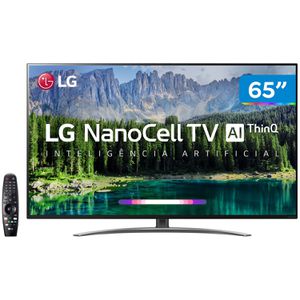 Smart TV 4K LED 65” LG C2 65SM8600PSA - Wi-Fi Inteligência Artificial 4 HDMI 3 USB