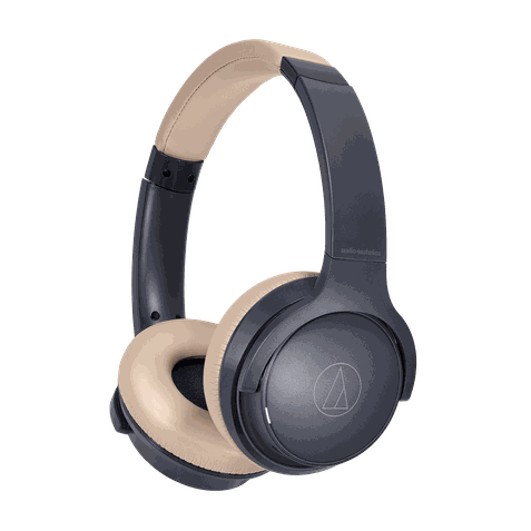 Fones Audio Technica ATH-S220BT Azul e Bege