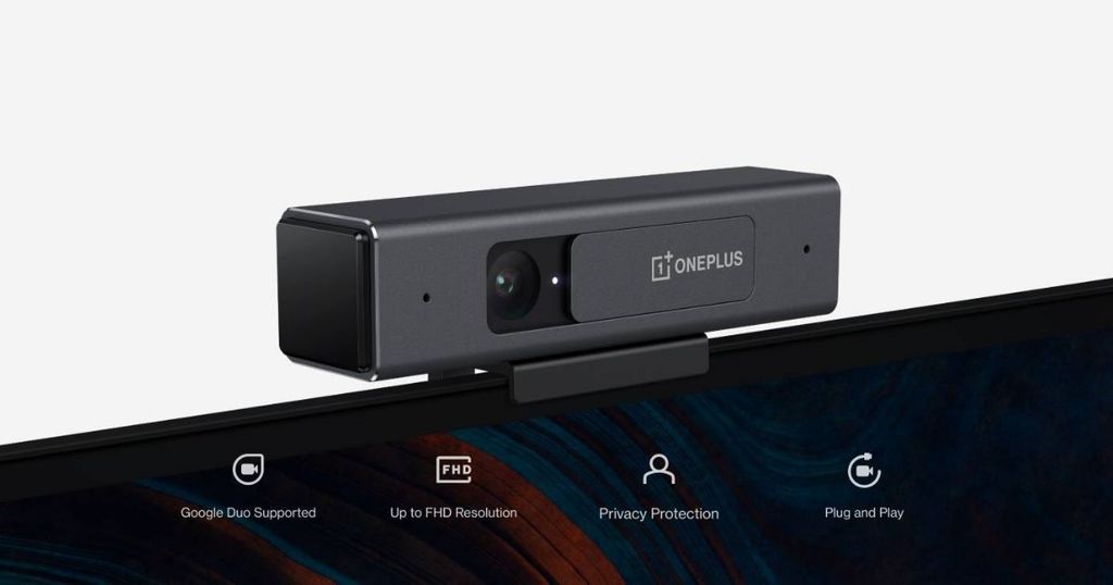 OnePlus TV Camera é compatível com algumas smart TVs da marca (Imagem: Divulgação/OnePlus)
