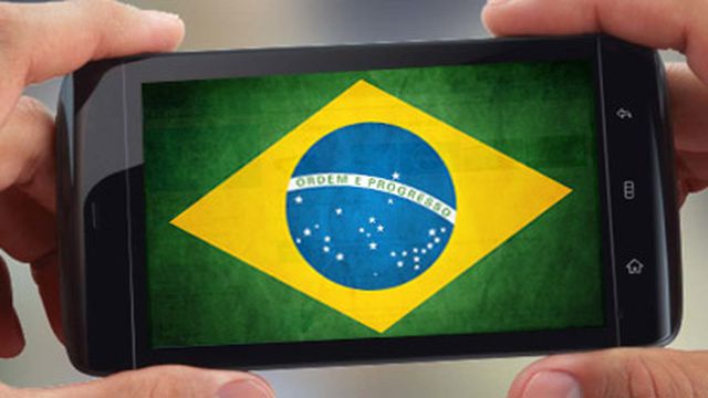 Brasil é o terceiro país que mais cresce no mercado móvel