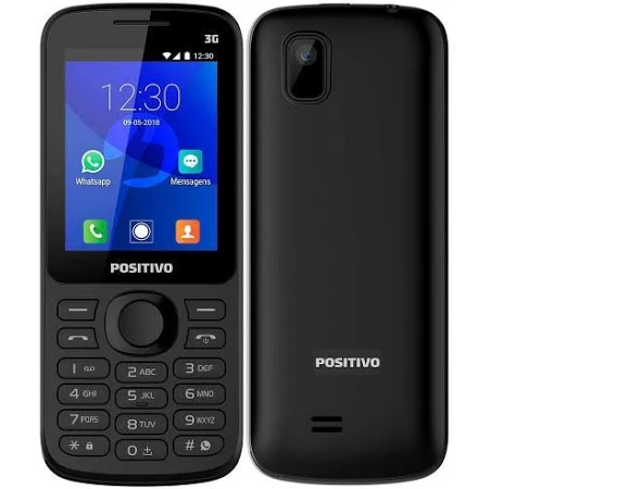 Feature phone Positivo P70 (Imagem: Divulgação)