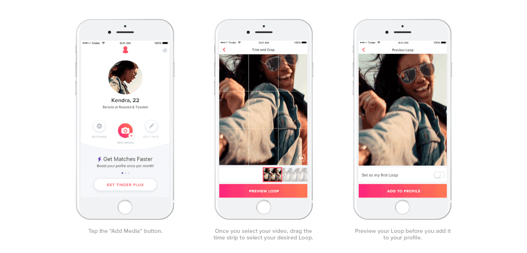 Tinder para iOS começa a permitir uso de GIFs no perfil