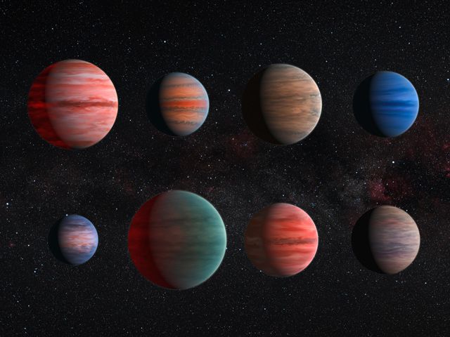 A caracterização da atmosfera dos exoplanetas temperados é um passo essencial no entendimento da diversidade física e química destes mundos e da habitabilidade deles (Imagem: Reprodução/NASA)
