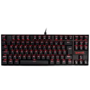Teclado Mecânico Gamer Redragon Kumara, Anti-Ghosting, RGB, Switch Outemu Blue, ABNT2, Preto, PT - K552RGB-1 (PT-BLUE) | PIX