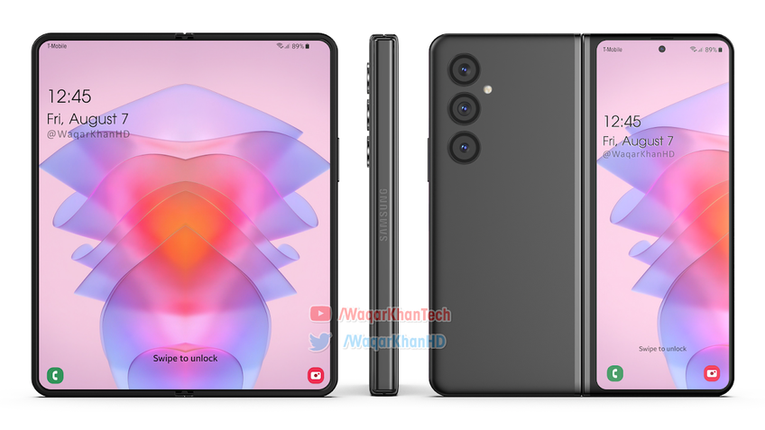 Galaxy Z Fold 4 Conceito