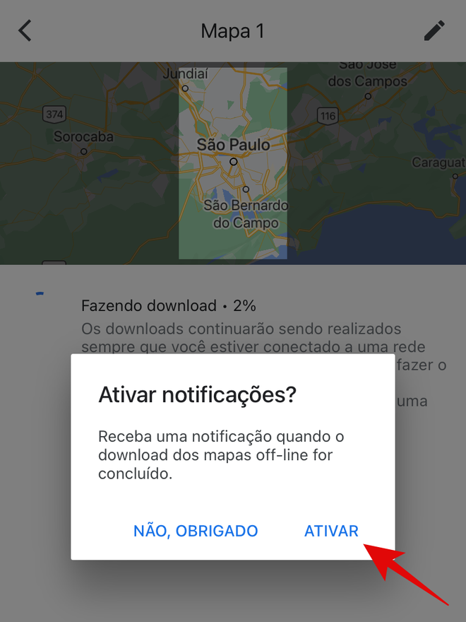 Como baixar mapas no Google Maps para navegar offline