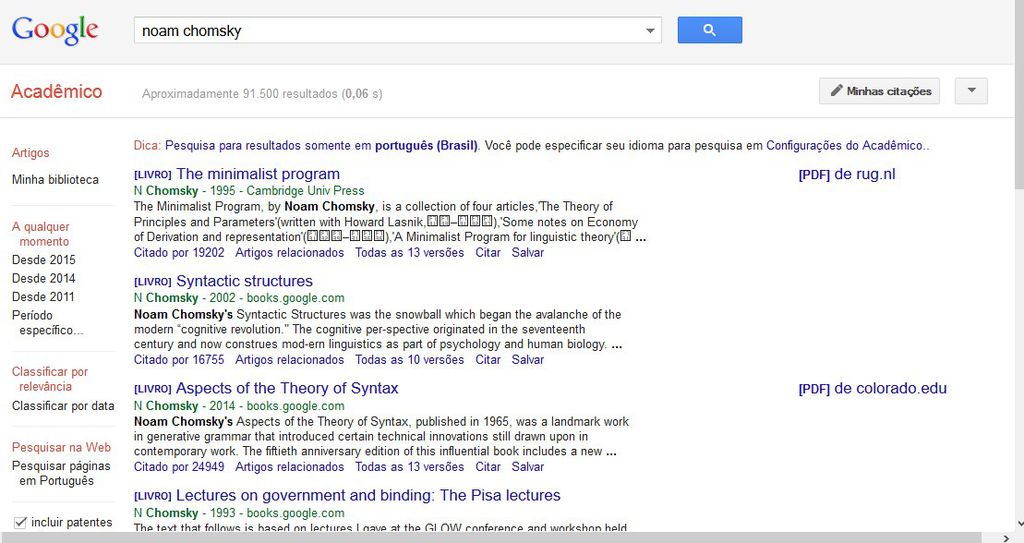 Google Acadêmico Google Acadêmico