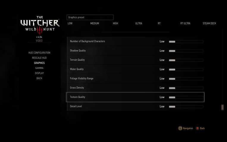 Lenovo Legion Go Configs The Witcher 3 - 3