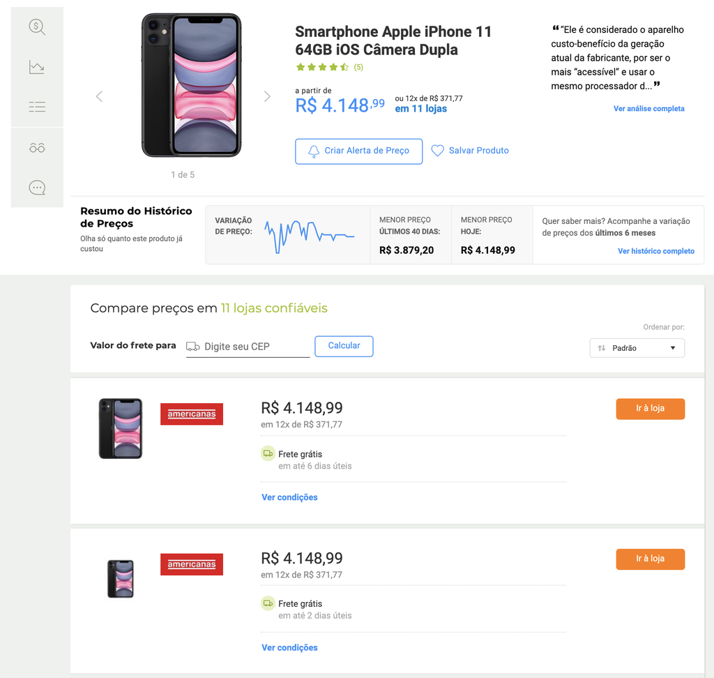 Black Friday | iPhone 11 com o menor preço do varejo