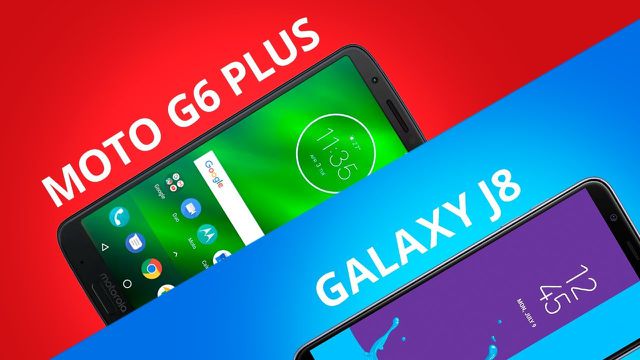 Moto G6 Plus vs Galaxy J8 [Comparativo]