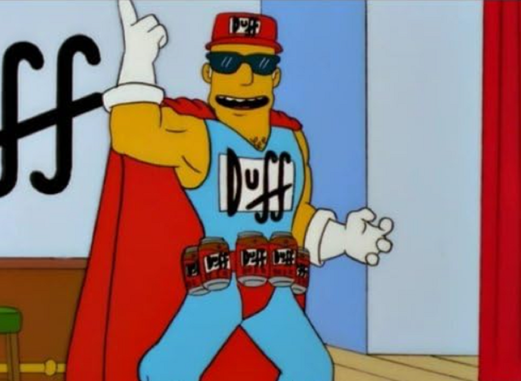 Duff Beer é a famosa cerveja que os personagens de Os Simpsons tomam. (Divulgação/Fox)