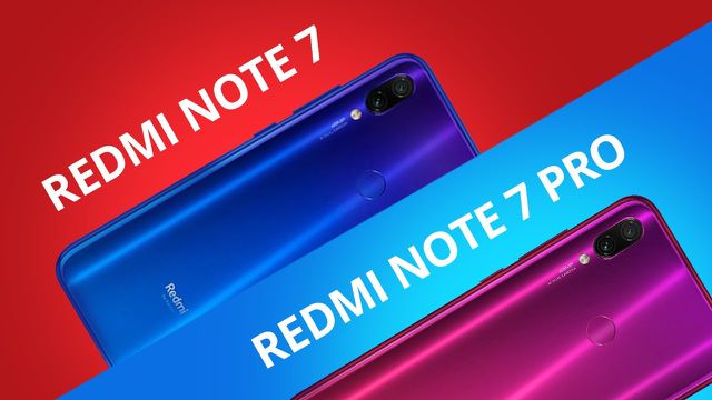 Redmi Note 7 vs. Redmi Note 7 PRO [Comparativo]