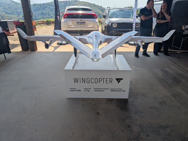 Drone de entrega Wingcopter 198