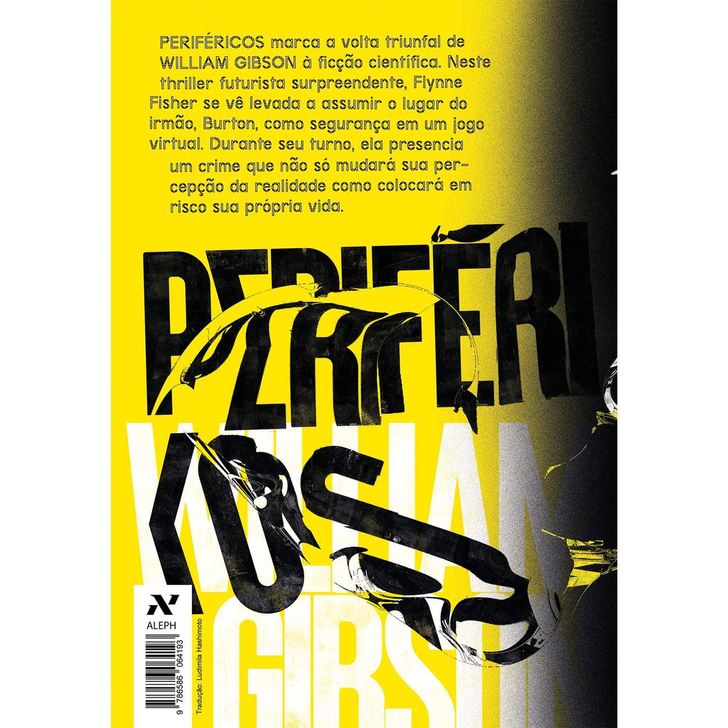 Edição brasileira de Periféricos, à venda no site da Amazon (Imagem: Reprodução/Amazon/Ed. Aleph)