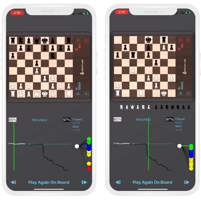 Tabuleiro inteligente ensina técnicas de xadrez até para quem não