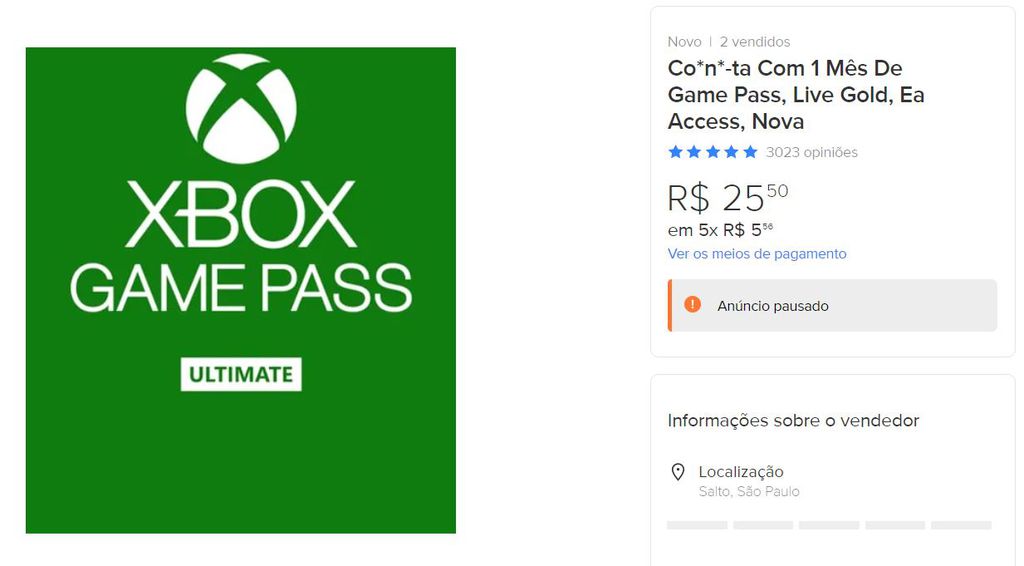 Xbox Game Pass poderá ser partilhado com amigos e família
