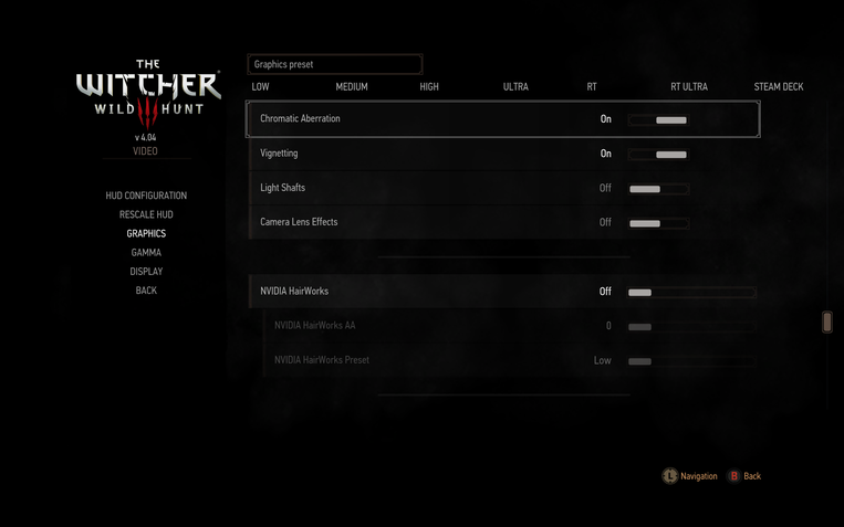 Lenovo Legion Go Configs The Witcher 3 - 1