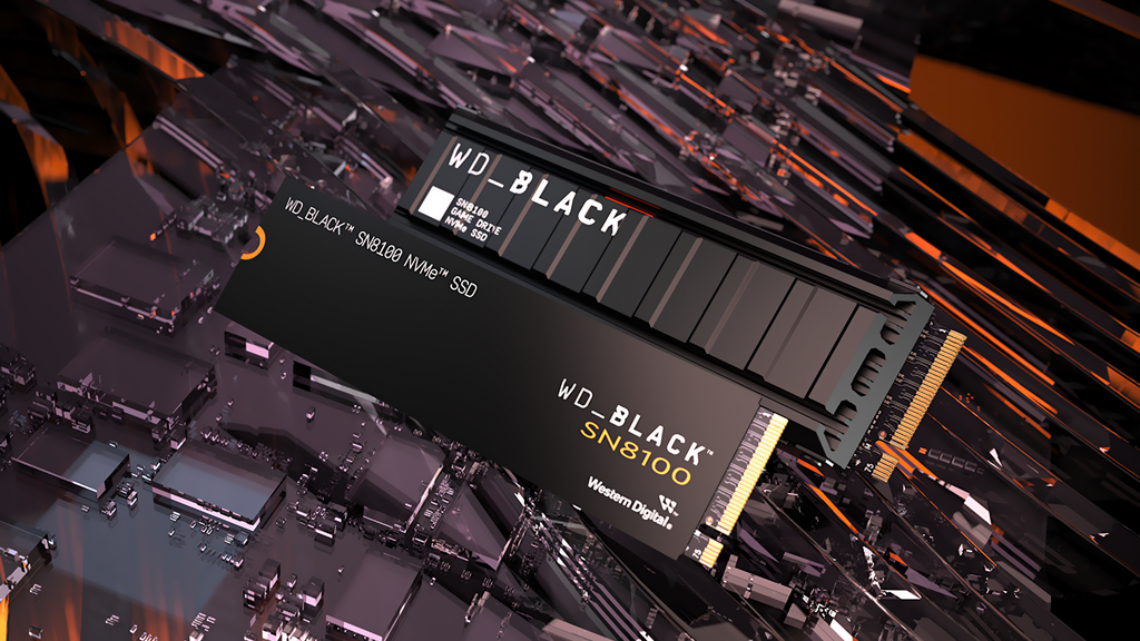 Até 14.900 MB/s: WD Black SN8100 estreia como SSD mais rápido do