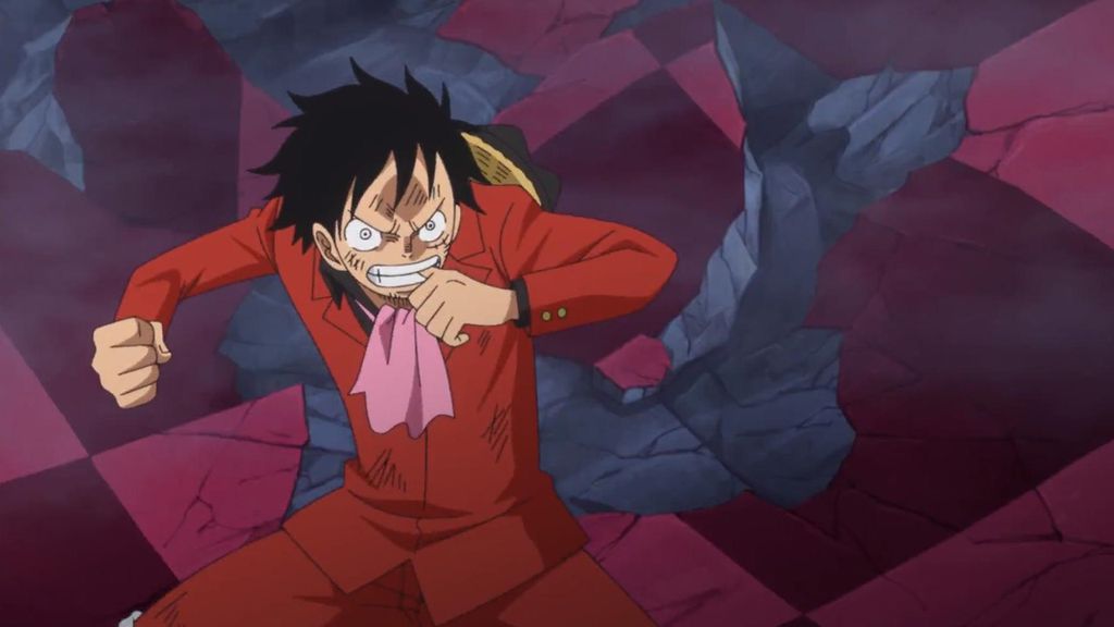 Imagem de Luffy em One Piece