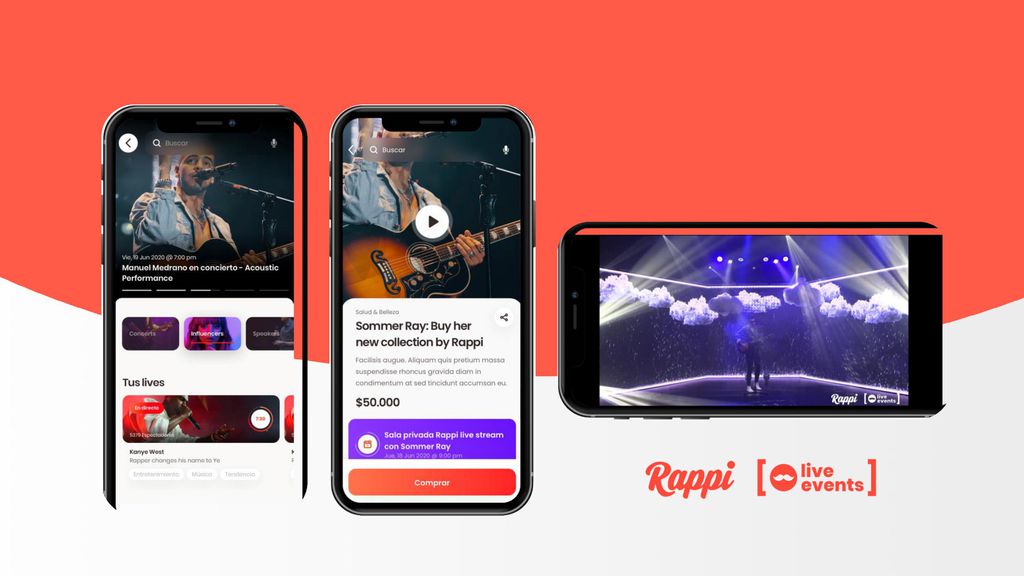 Rappi lança serviços de games, músicas e lives dentro do próprio app