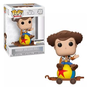 Boneco Woody Na Bola De Luxo Trains De Disney 100 anos 22 Funko Pop! | CUPOM