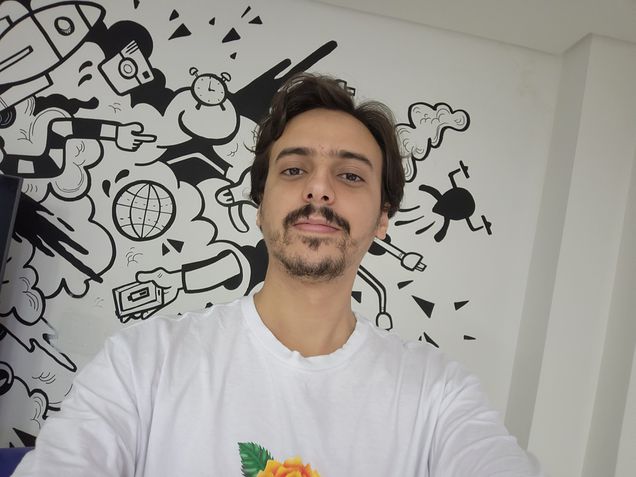 Câmera frontal - Galaxy Tab S8 Ultra