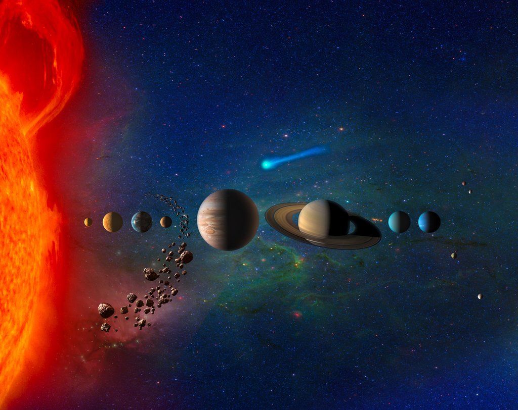 Estudo sugere uma nova linha do tempo para eventos planetários do Sistema Solar