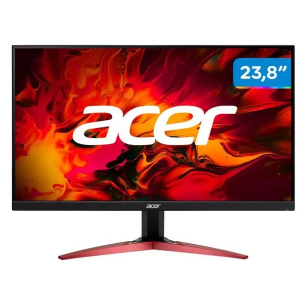 Monitor Gamer 100Hz 1ms Acer Nitro Series KG241Y Ebii 23,8" Full HD IPS HDMI FreeSync | CUPOM EXCLUSIVO