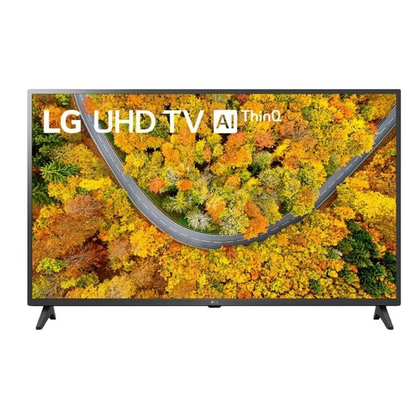 Smart TV LED 43” LG 43UP7500 4K UHD Wi-Fi Bluetooth HDR ThinQAI Compatível Com Inteligência Artificial [APP + CUPOM]