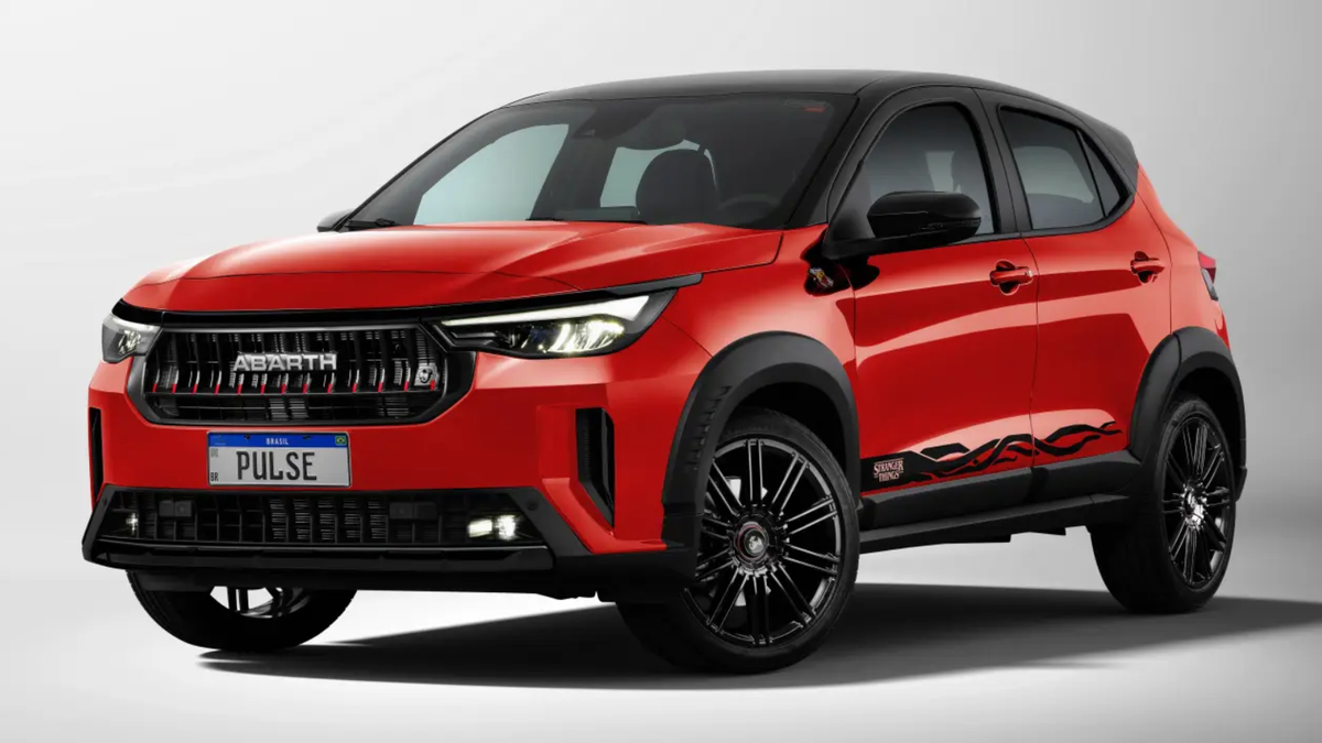 Tem Demogorgon no carro? Veja o novo Pulse Abarth Stranger Things