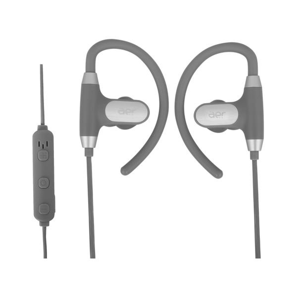 Fone de Ouvido Bluetooth Geonav Intra Auricular - com Microfone Esportivo Preto Aer Sports