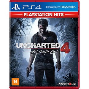 Game Uncharted 4 A Thief's End Hits - PS4 [CASHBACK]